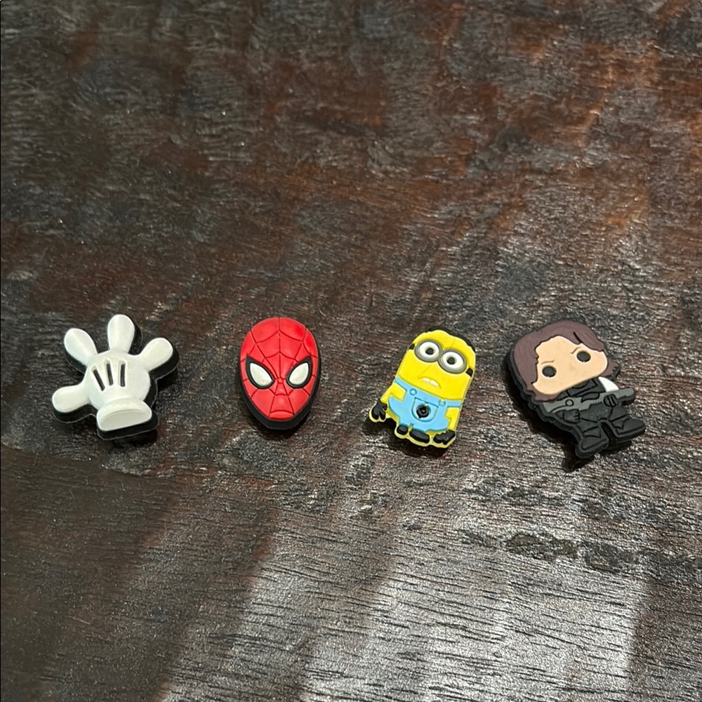 CROCS shoes CHARMS, set of 4